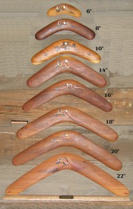 Standard boomerangs