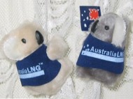 example of corporate clip-on koalas