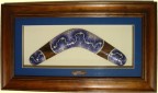 Framed boomerangs