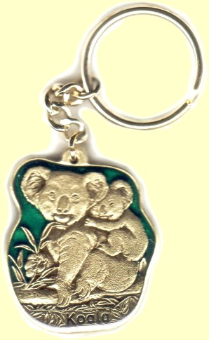 Quality koala key chains