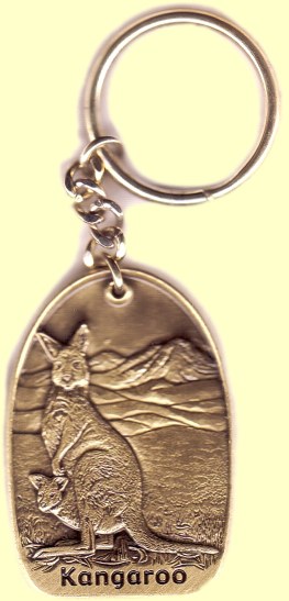 Quality kangaroo key chains