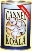 Canned koala toy