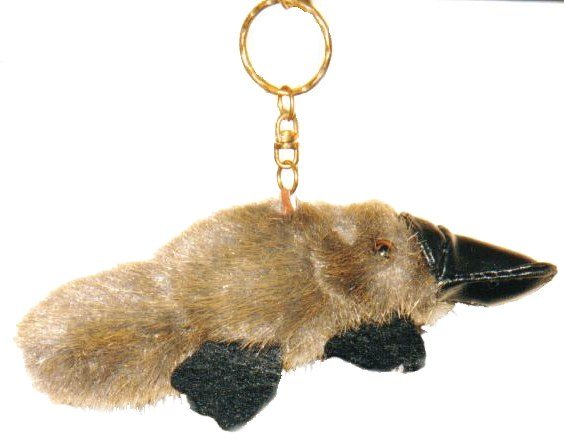 Platypus keyring